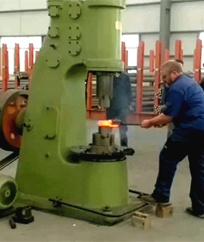 110KG power hammer tested by Bruce (Anyang-Australia dealer)