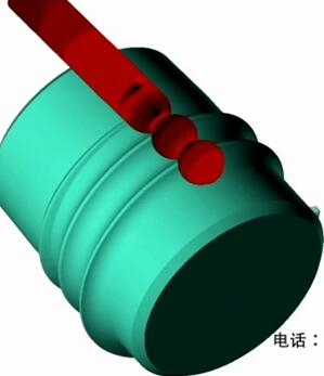 钢球生产视频-3维全景模拟钢球斜轧原理